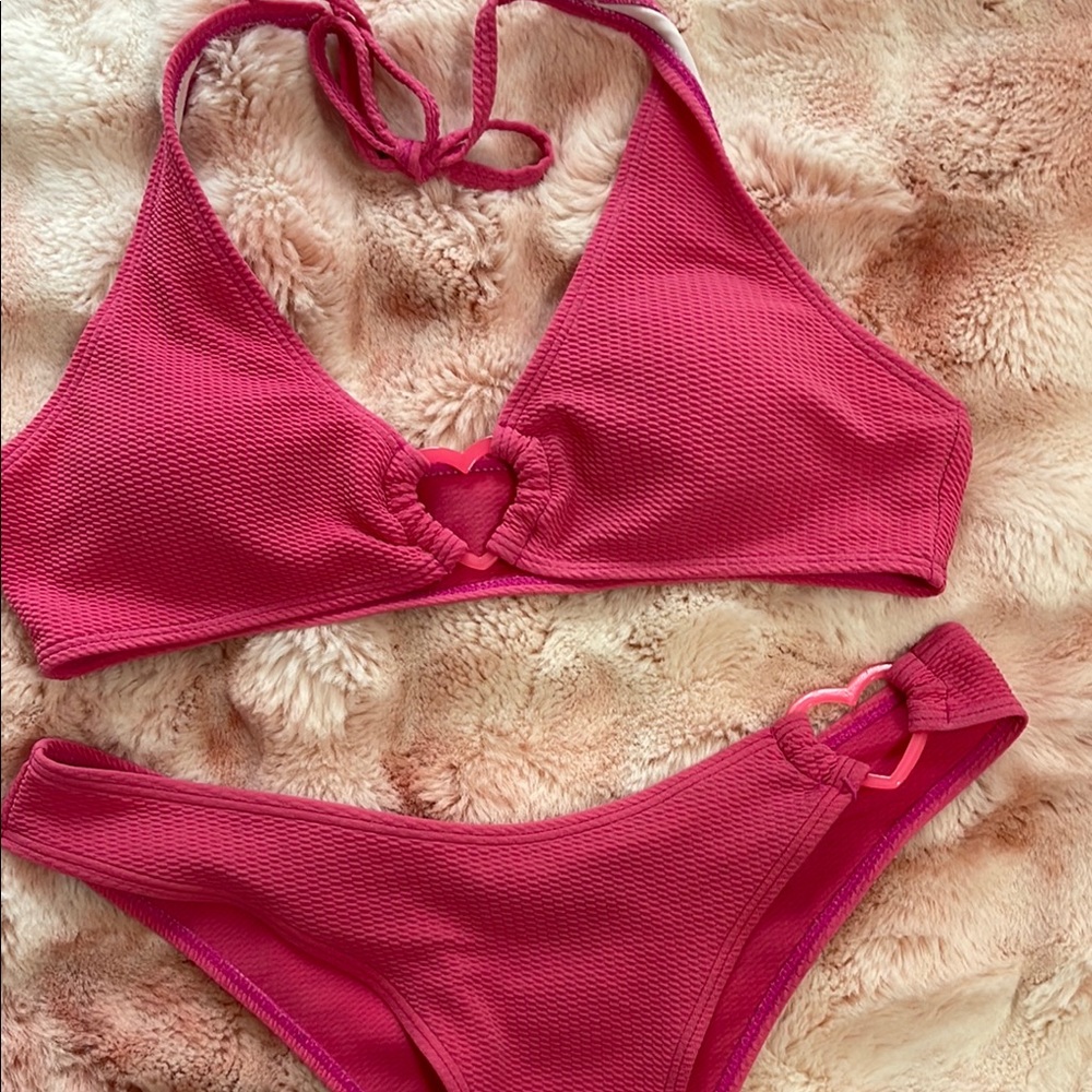 Pink Hearts Bikini
